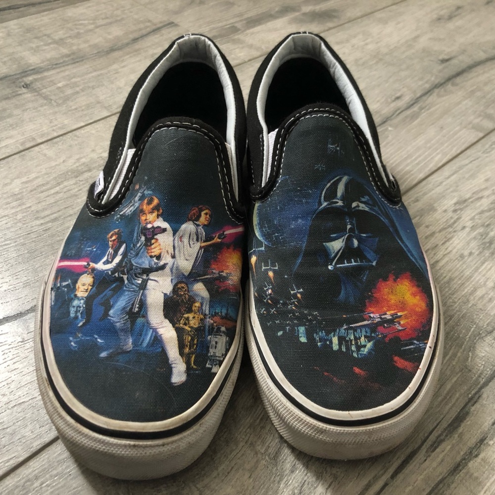 Star Wars Slip on Vans